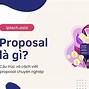 Làm Proposal Là Gì