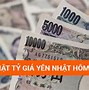 Tiền Yên Nhật Nay Giá Bao Nhiêu