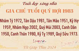 Tuổi Xông Nhà 2024 Cho Gia Chủ 1983