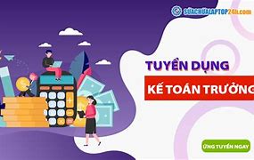 Tuyển Dụng Kế Toán Trưởng Hà Nam