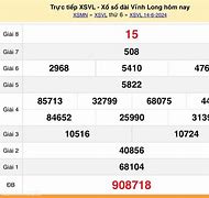 Xổ Số Vĩnh Long Trực Tiếp Ngày Hôm Nay